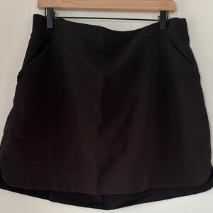 32 Degrees Black Athletic Skort with Built-In Shorts